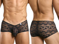 Malebasics Loop Cheeky Trunks - Black Lace