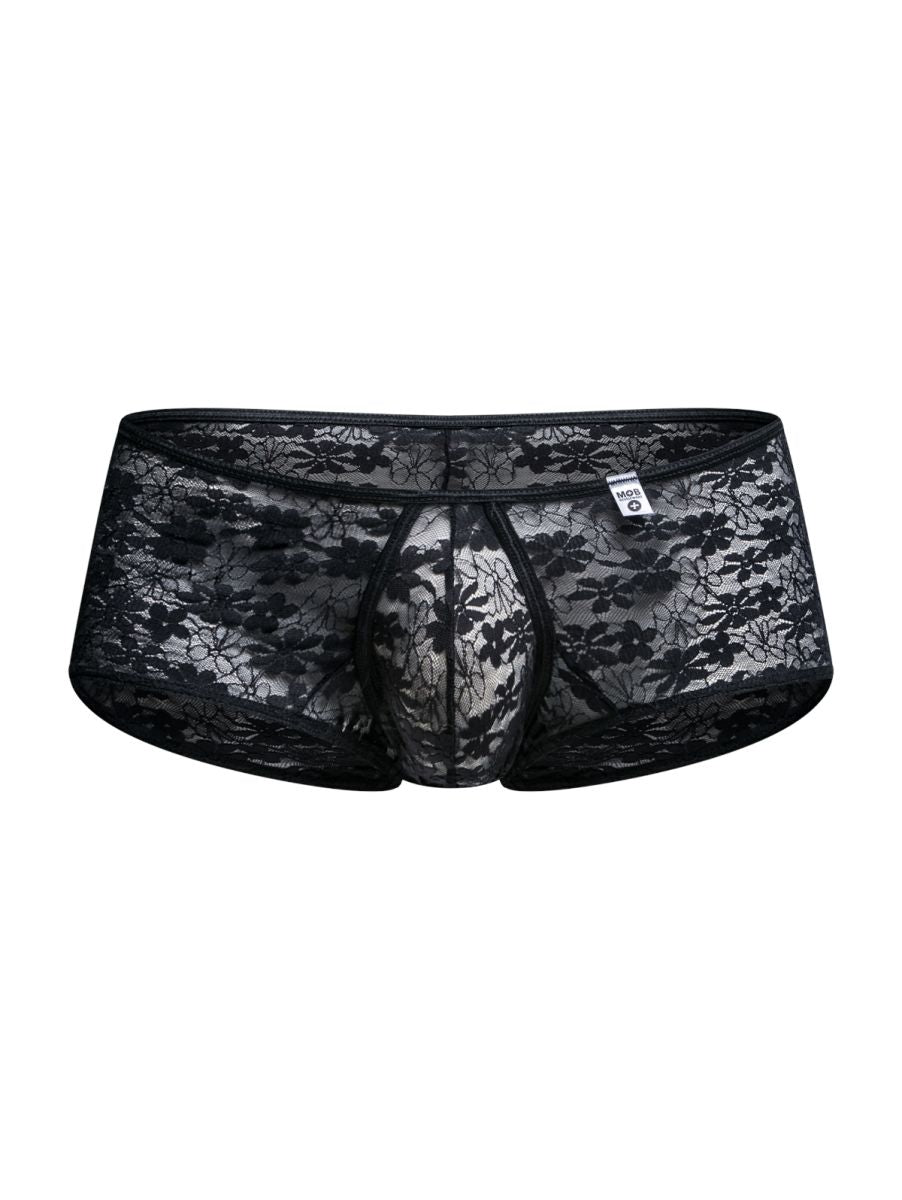 Malebasics Loop Cheeky Trunks - Black Lace