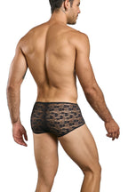 Malebasics Loop Cheeky Trunks - Black Lace