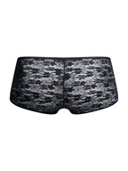 Malebasics Loop Cheeky Trunks - Black Lace