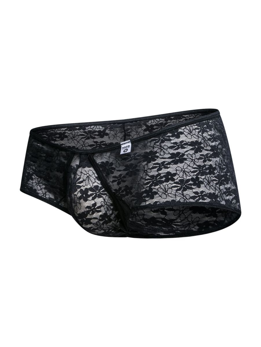 Malebasics Loop Cheeky Trunks - Black Lace