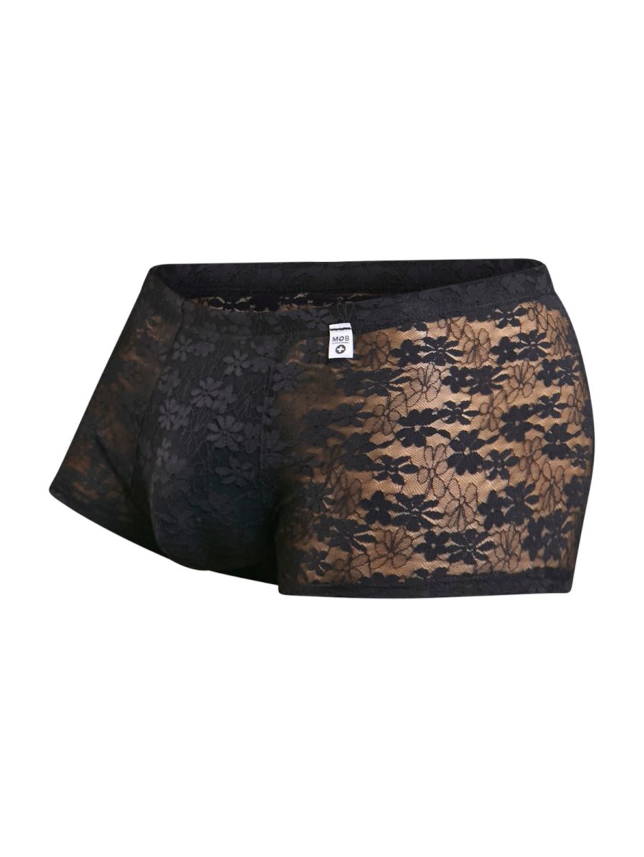 Malebasics Classic Pouch Trunks - Black Lace