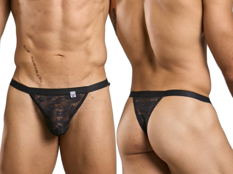 Malebasics Y Sexy Thongs - Black Lace