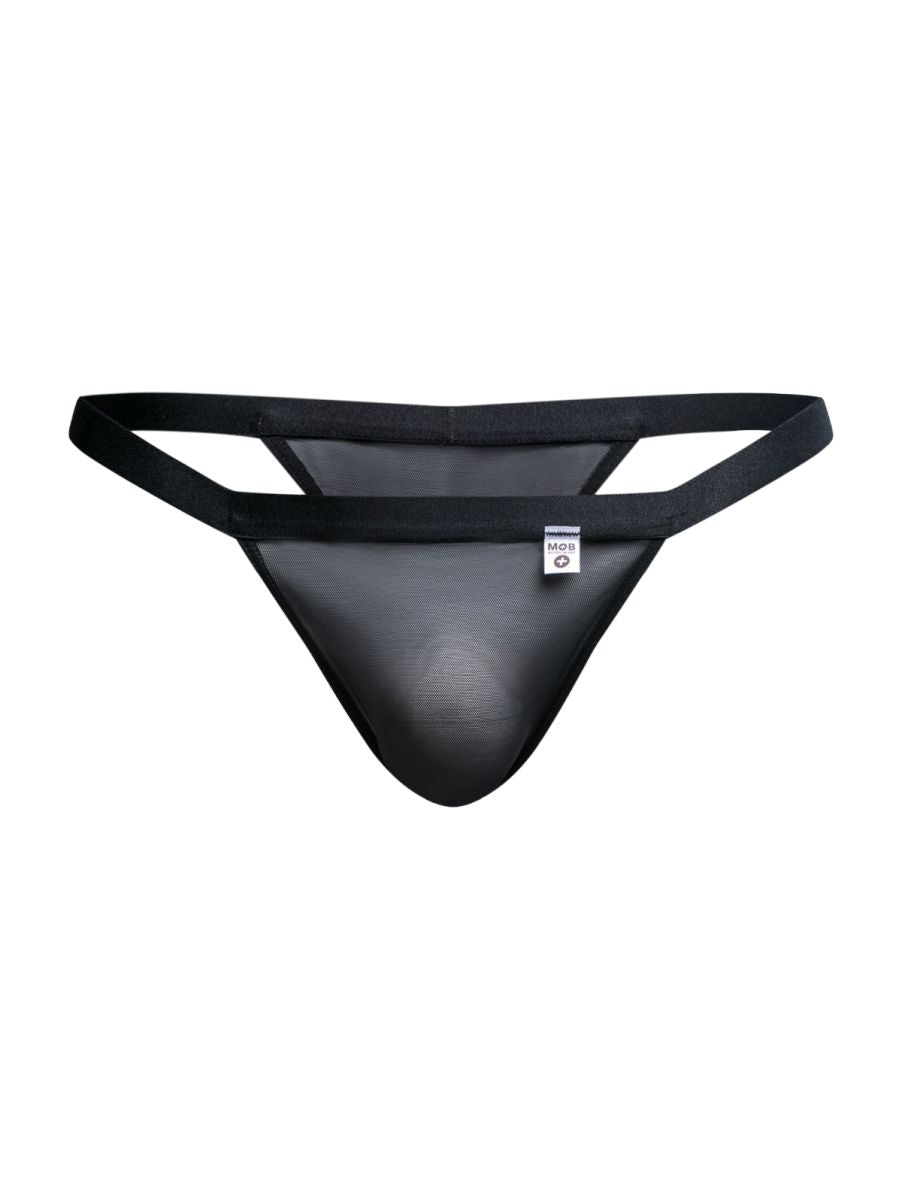 Malebasics Y Sexy Thongs - Black Mesh