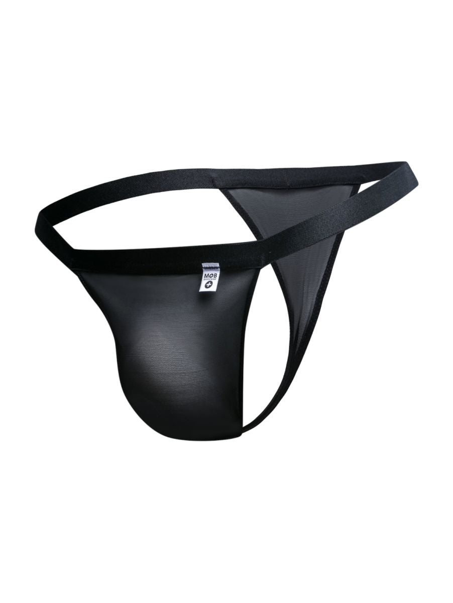 Malebasics Y Sexy Thongs - Black Mesh
