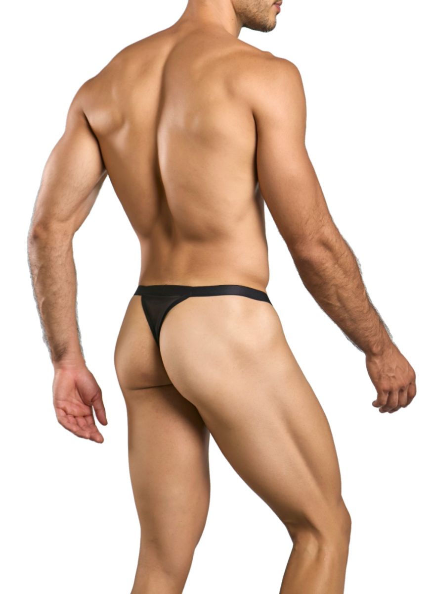 Malebasics Y Sexy Thongs - Black Mesh