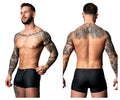 Male Power Oh Snap Snap Off Short - Black