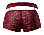 Male Power Lucifer Cut Out Short - Burgundy