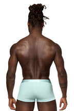 Male Power Easy Breezy Mini Short with Sleeve - Aqua