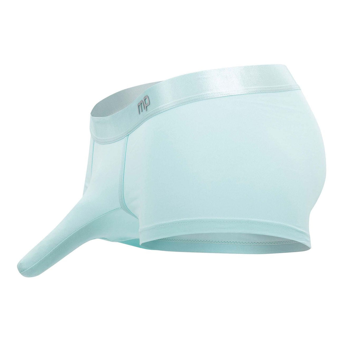 Male Power Easy Breezy Mini Short with Sleeve - Aqua