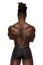 Male Power Easy Breezy Mini Short with Sleeve - Black