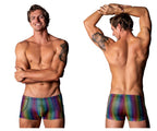 Male Power Pack N Play Pocket Short - Rainbow