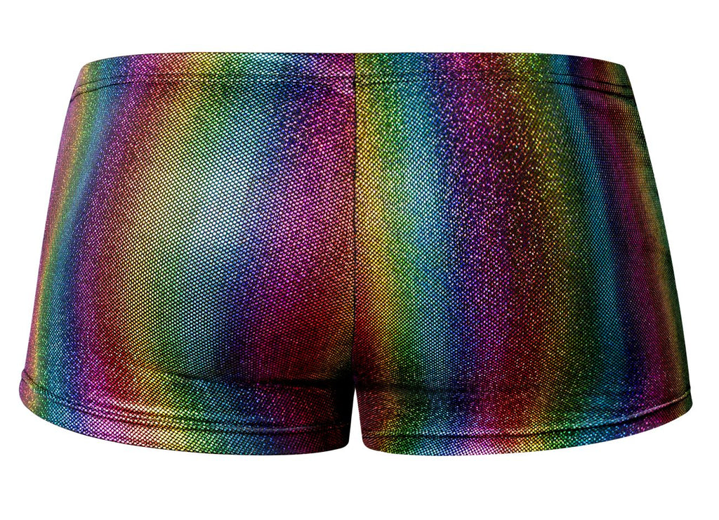 Male Power Pack N Play Pocket Short - Rainbow