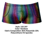 Male Power Pack N Play Pocket Short - Rainbow