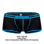 Male Power Casanova Uplift Mini Short - Black