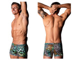 Male Power Go Wild Uplift Mini Short - Multi Animal