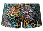 Male Power Go Wild Uplift Mini Short - Multi Animal
