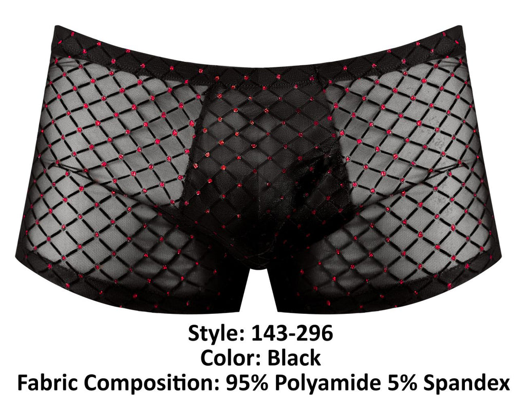 Male Power Widow Maker Mini Pouch Short - Black