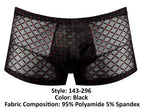 Male Power Widow Maker Mini Pouch Short - Black