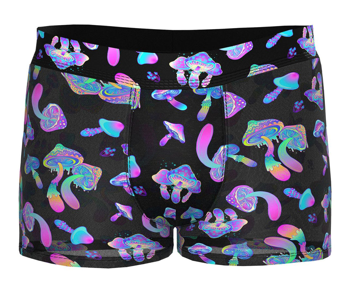Male Power Hazy Dayz Pouch Short - Mushrooms