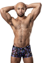 Male Power Hazy Dayz Pouch Short - Mushrooms