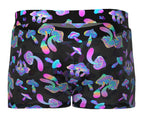Male Power Hazy Dayz Pouch Short - Mushrooms