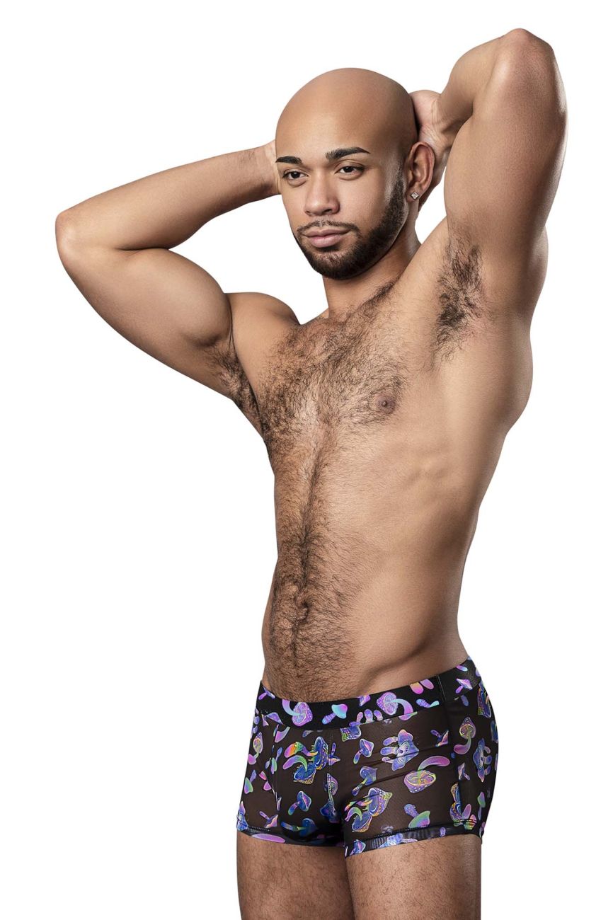 Male Power Hazy Dayz Pouch Short - Mushrooms