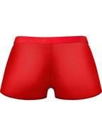 Male Power Mesh 2 Mini Short Trunks - Red