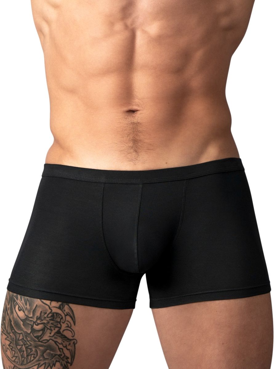Male Power Eco Cozy Pouch Short Trunks - Black