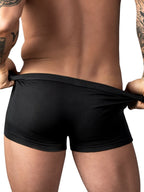 Male Power Eco Cozy Pouch Short Trunks - Black