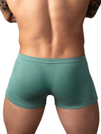 Male Power Eco Cozy Pouch Short Trunks - Green