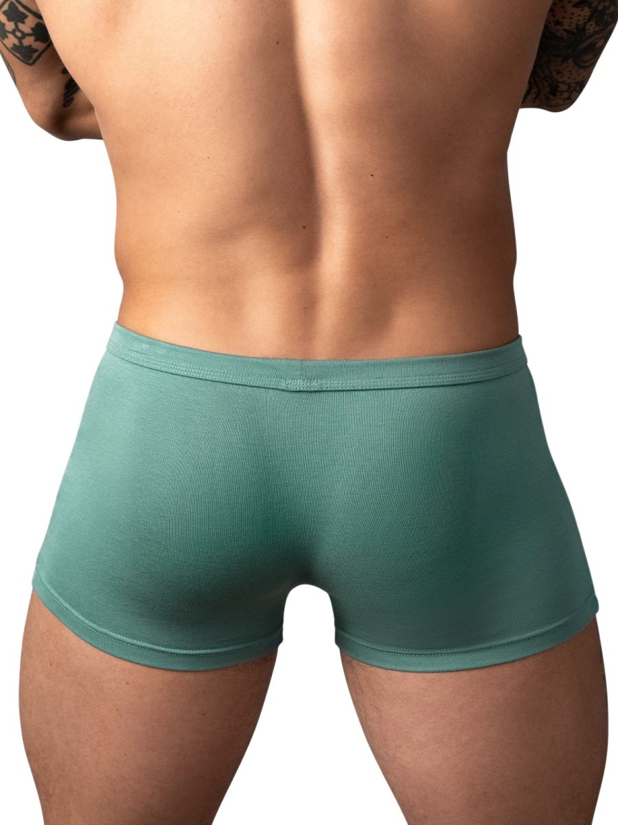 Male Power Eco Cozy Pouch Short Trunks - Green