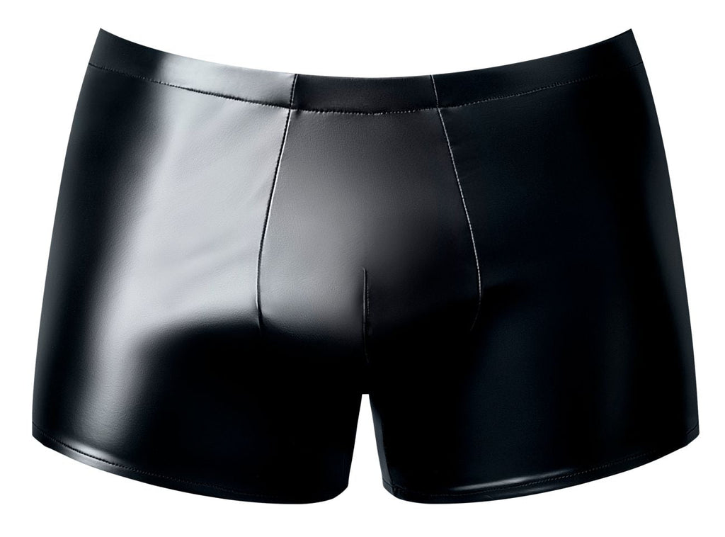 Male Power Liquid Onyx Pouch Short - Black