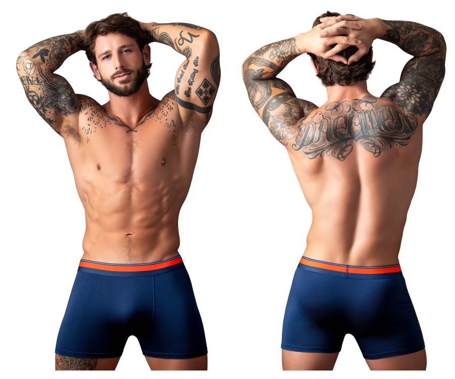 Male Power Soo Cumfy Boxer Brief - Navy