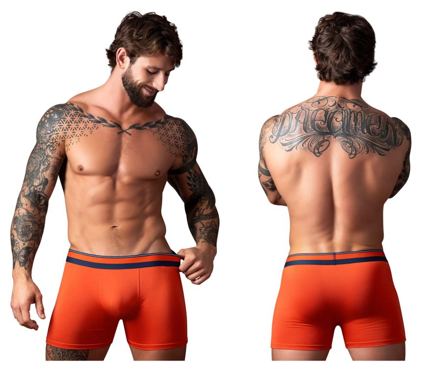 Male Power Soo Cumfy Boxer Brief - Orange