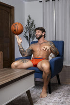Male Power Soo Cumfy Boxer Brief - Orange