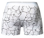 Male Power Soo Cumfy Boxer Brief - White-Black