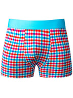 Male Power So Comfy Gingham Boxer Brief - Gingham Print