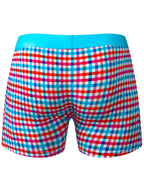 Male Power So Comfy Gingham Boxer Brief - Gingham Print
