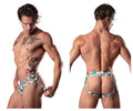 Male Power Cut It Out Cut Out Moonshine - Blue-Green-White
