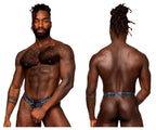Male Power S-naked Power Sock - Black-Blue
