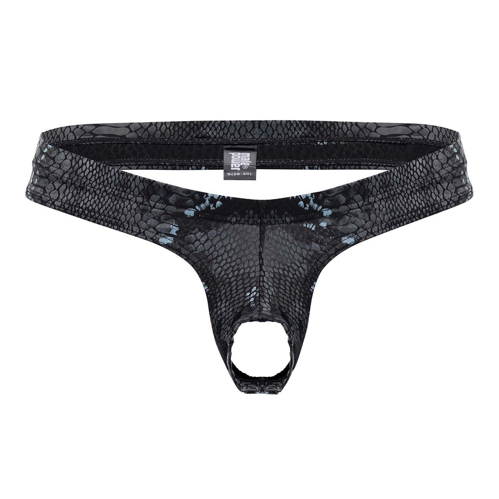 Male Power S-naked Power Sock - Black-Blue