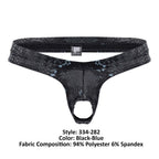 Male Power S-naked Power Sock - Black-Blue
