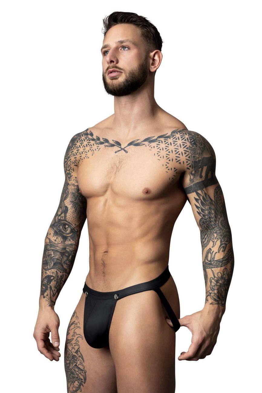 Male Power Oh Snap Snap Off Jock - Black