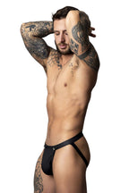 Male Power Oh Snap Snap Off Jock - Black