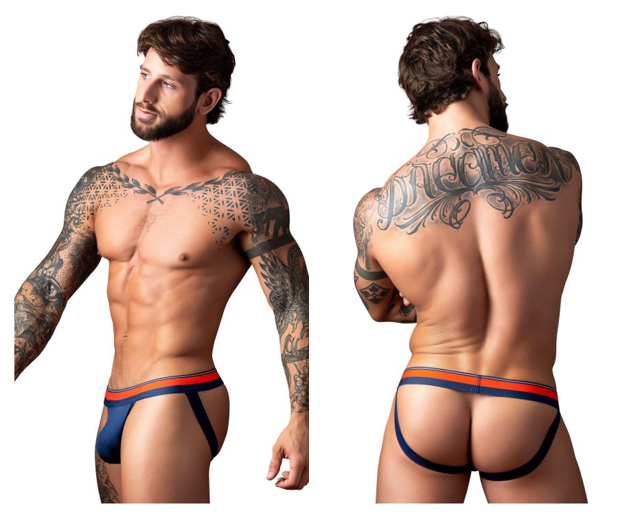 Male Power Soo Cumfy Jockstrap - Navy
