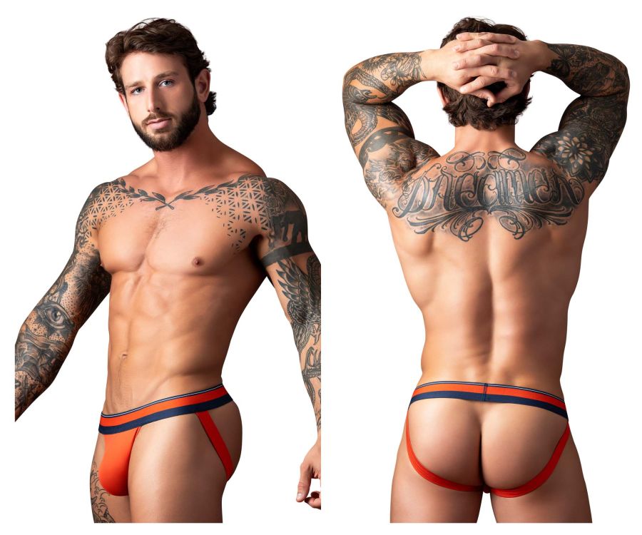 Male Power Soo Cumfy Jockstrap - Orange