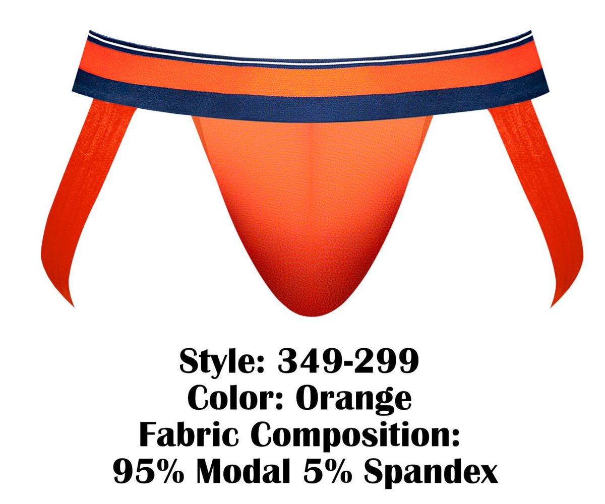 Male Power Soo Cumfy Jockstrap - Orange