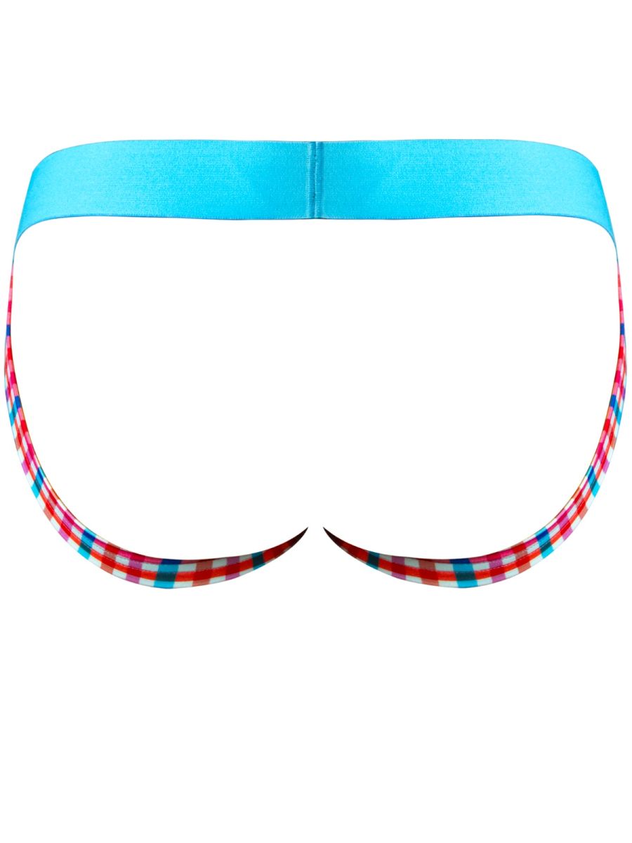 Male Power So Comfy Gingham Jock - Gingham Print