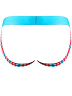 Male Power So Comfy Gingham Jock - Gingham Print